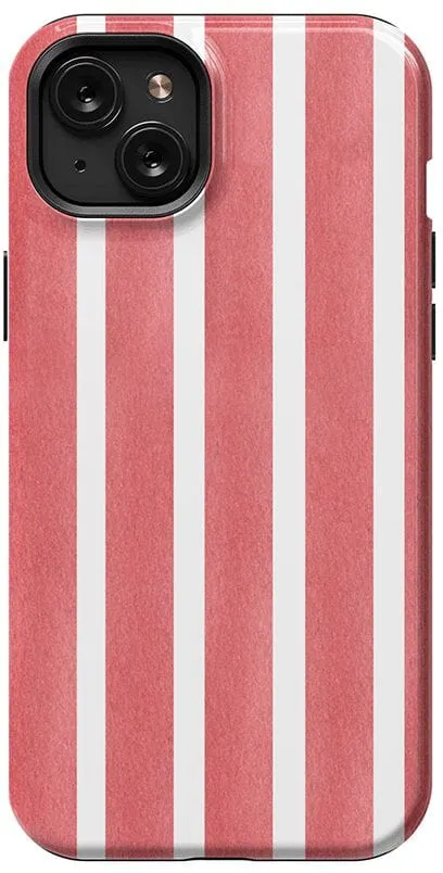 East Coast Summer | Red Stripes Case