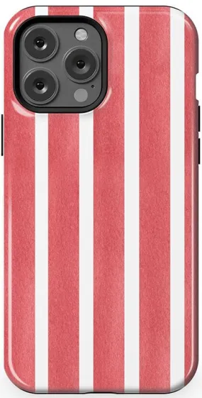 East Coast Summer | Red Stripes Case