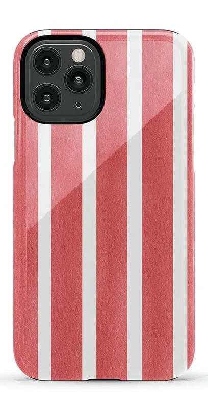 East Coast Summer | Red Stripes Case