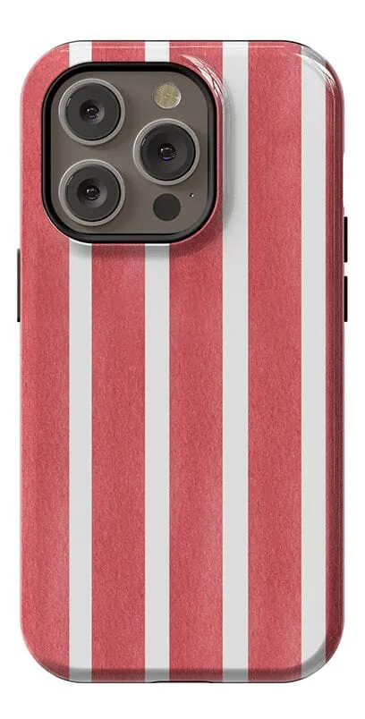 East Coast Summer | Red Stripes Case