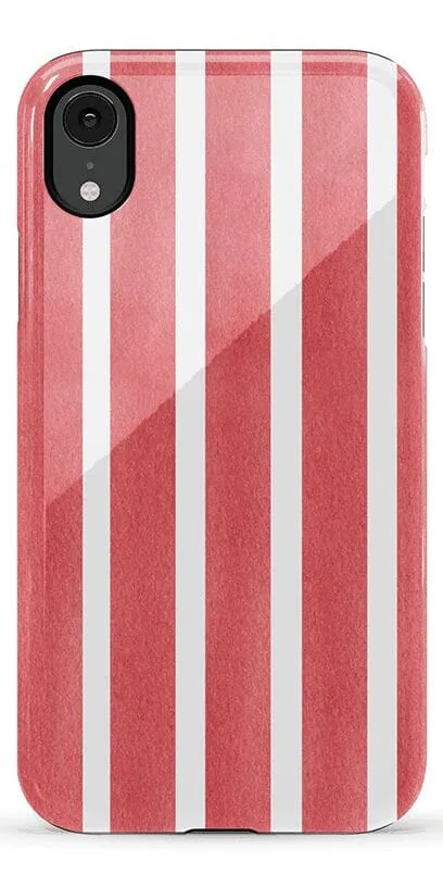 East Coast Summer | Red Stripes Case