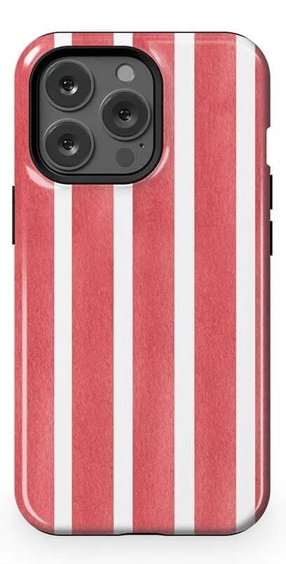 East Coast Summer | Red Stripes Case