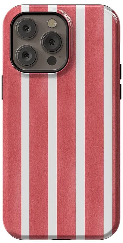 East Coast Summer | Red Stripes Case