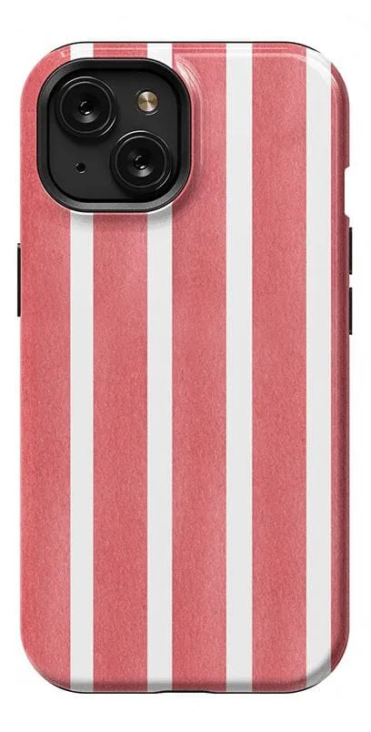 East Coast Summer | Red Stripes Case