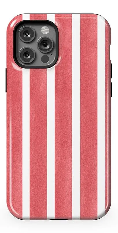 East Coast Summer | Red Stripes Case