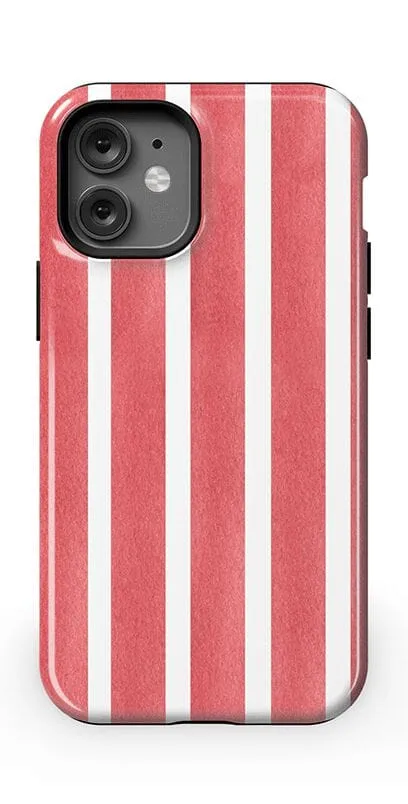 East Coast Summer | Red Stripes Case