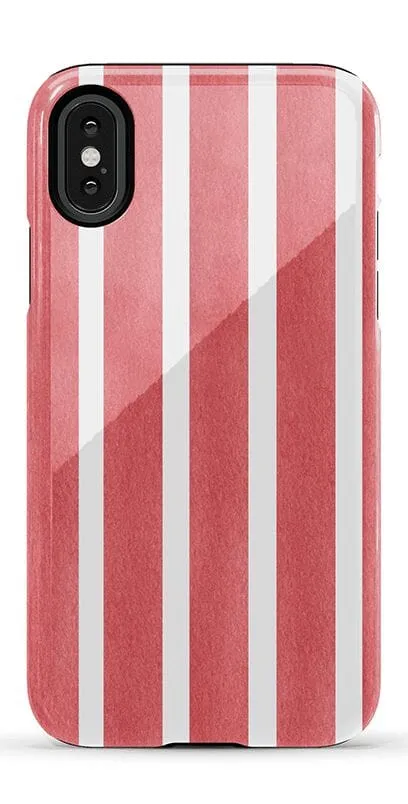 East Coast Summer | Red Stripes Case