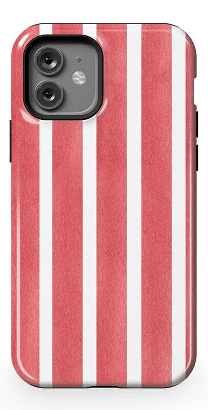 East Coast Summer | Red Stripes Case