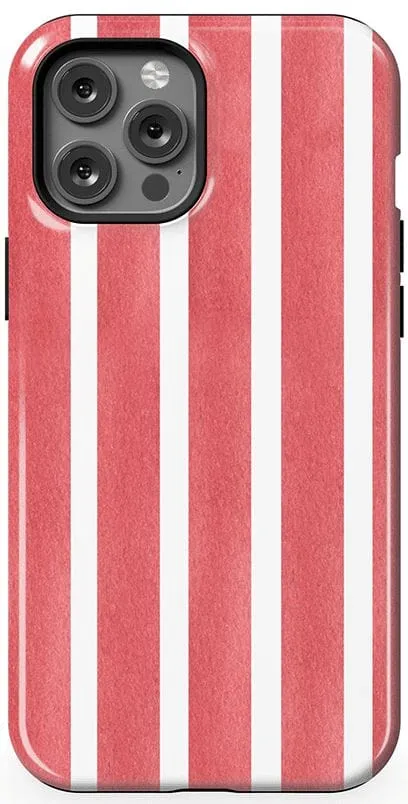 East Coast Summer | Red Stripes Case