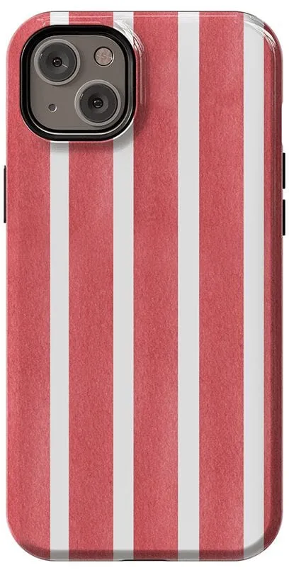 East Coast Summer | Red Stripes Case