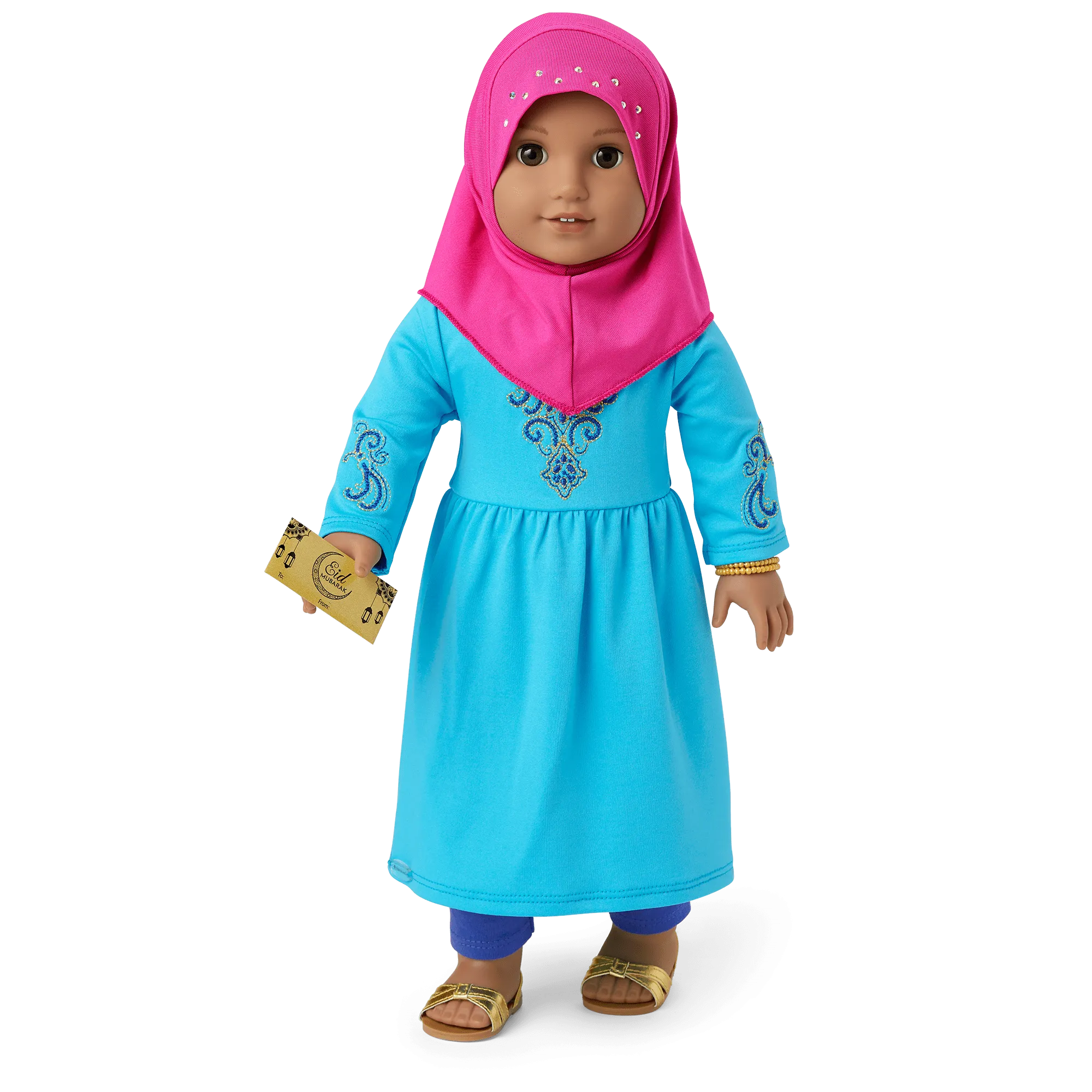 Eid al-Fitr Celebration Outfit for 18-inch Dolls