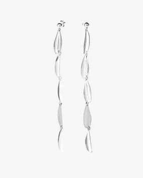 Evening grande earrings silver