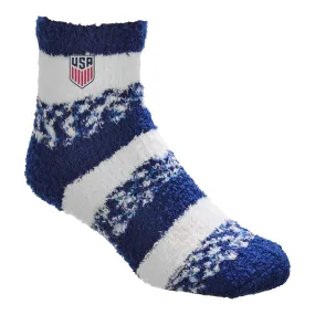 For Bare Feet USA Sleep Navy Socks