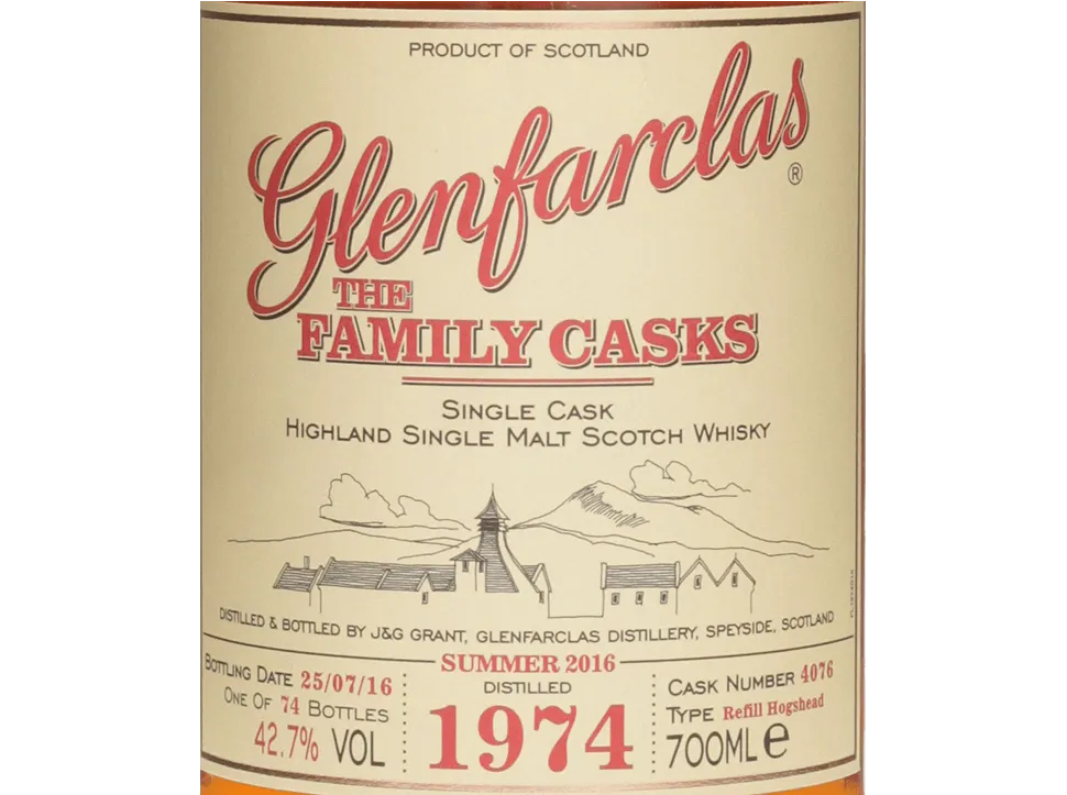 Glenfarclas Vintage 1974 Summer 2016