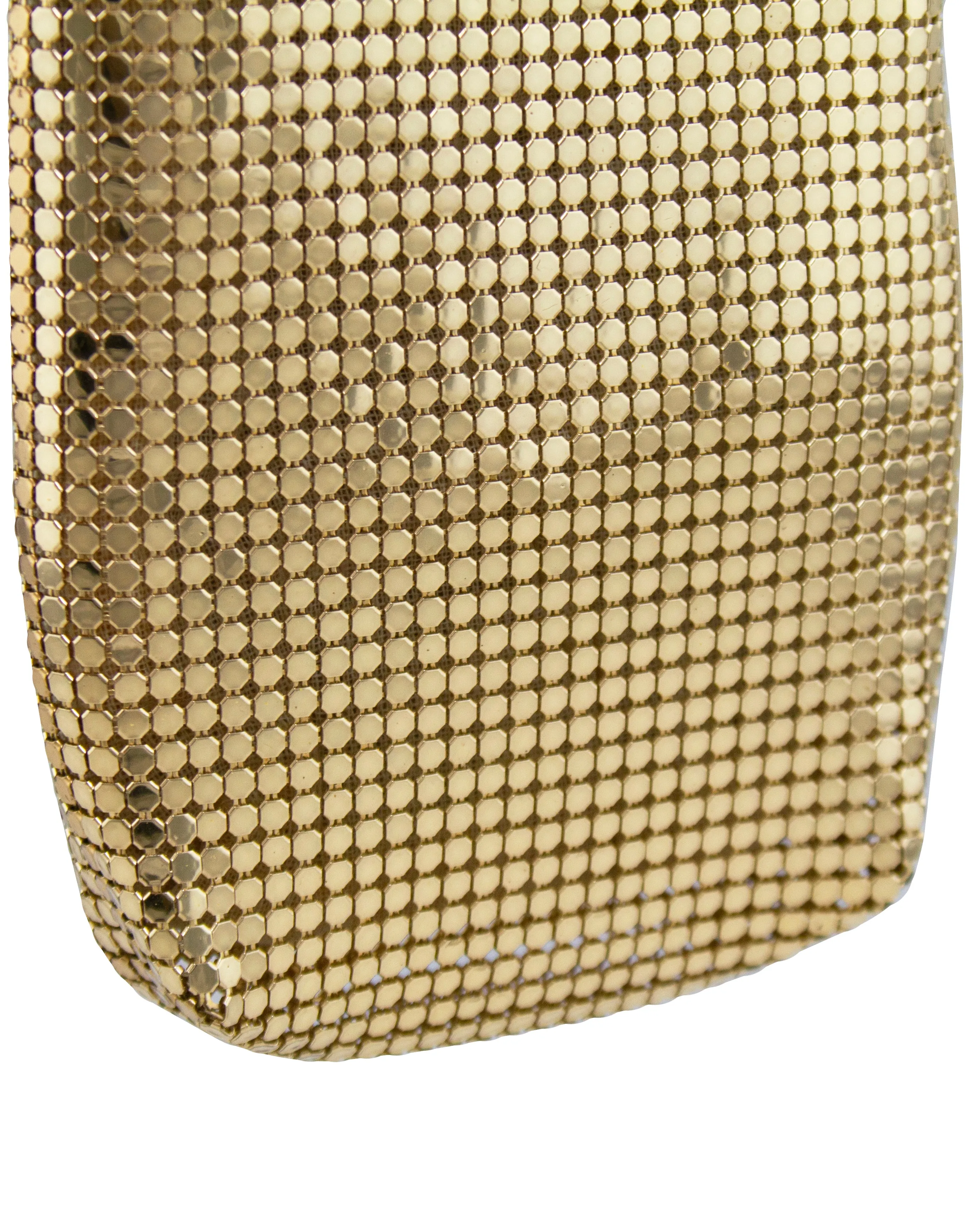 Gold Mesh Glasses Case