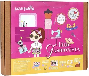 Jack In The Box 6 in 1 Craft Kits Little Fashionista