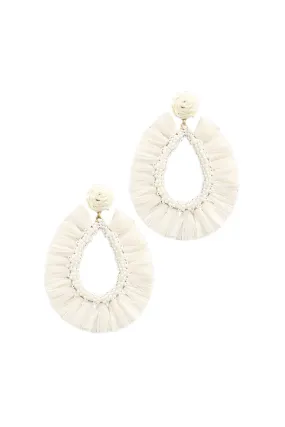 Kokomo Earrings / White