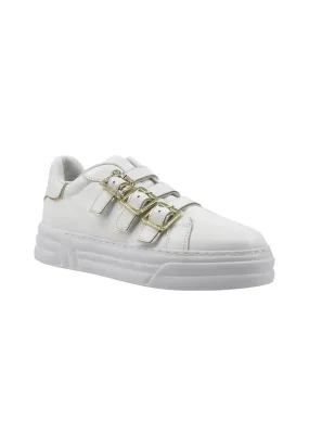 LIU JO Cleo 30 Sneaker Donna White Gold BA4019PX179