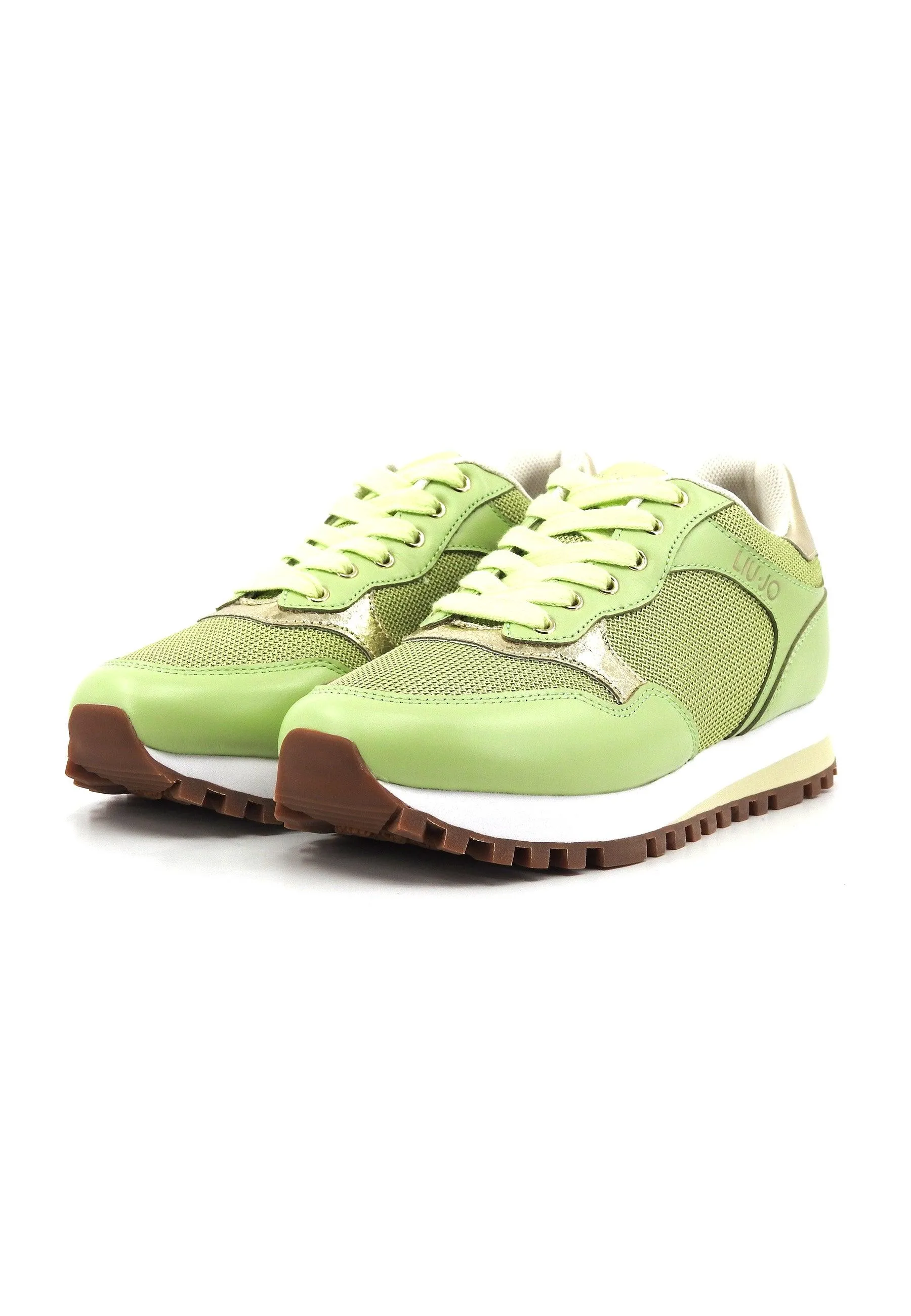 LIU JO Wonder 39 Sneaker Donna Light Green BA4067PX030