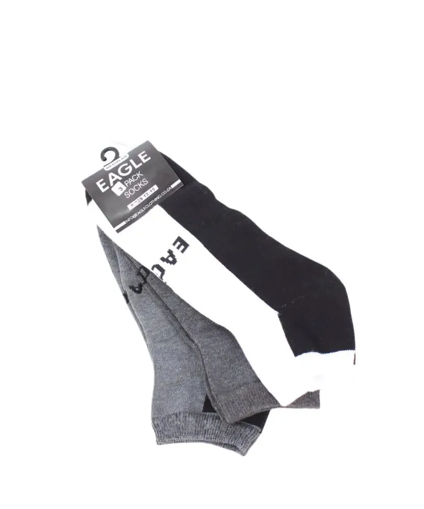 Mens 3 Pack Upsize 13 - 15 Socks