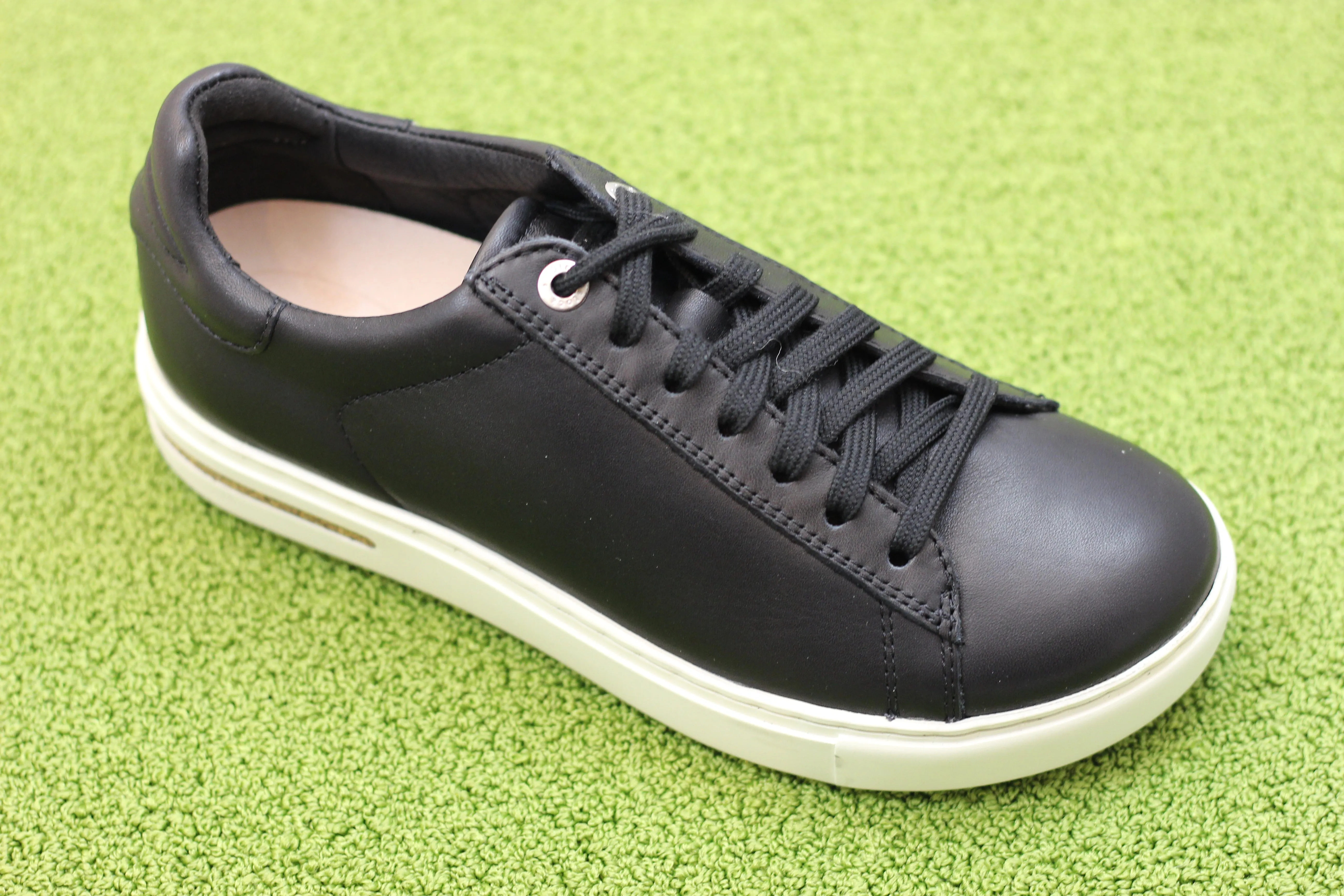 Men's Bend Sneaker - Black Leather