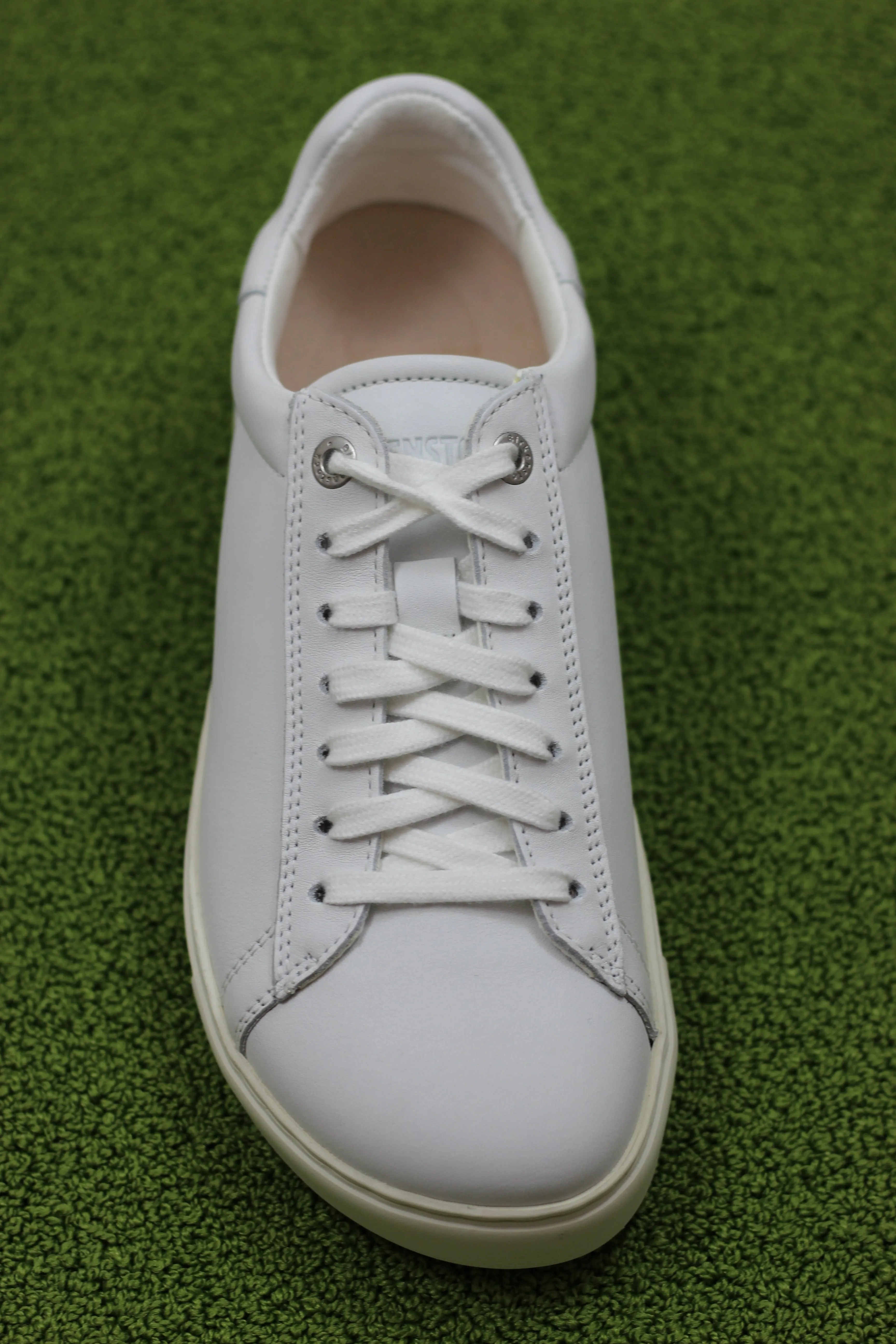 Men's Bend Sneaker - White Leather