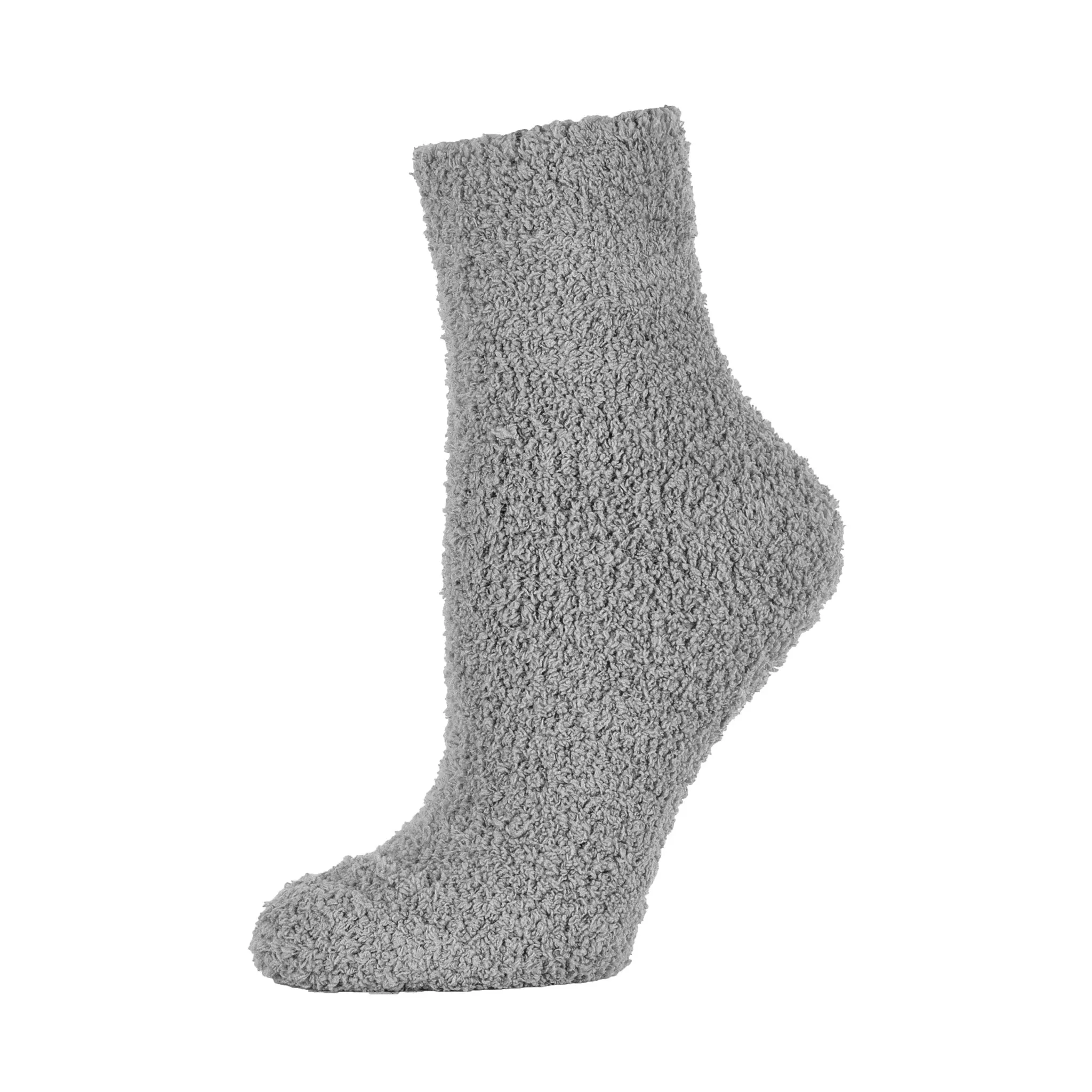 MOPAS LADIES PLUSH SOFT SOCKS (30301_PLAIN3)