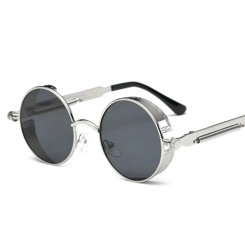 New Round Metal Sunglasses  Retro Vintage Sun Glasses UV400