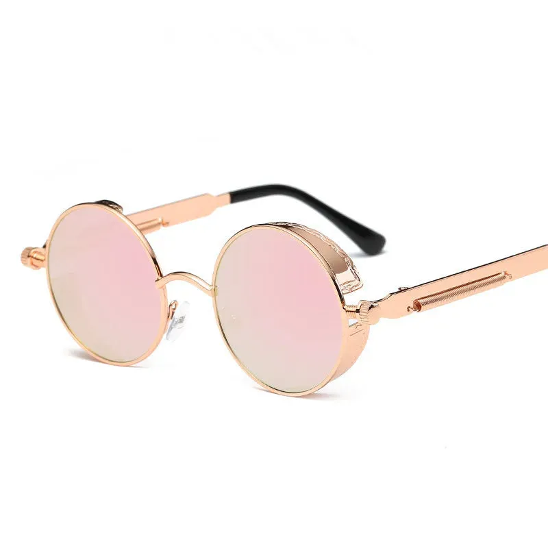 New Round Metal Sunglasses  Retro Vintage Sun Glasses UV400