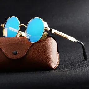 New Round Metal Sunglasses  Retro Vintage Sun Glasses UV400