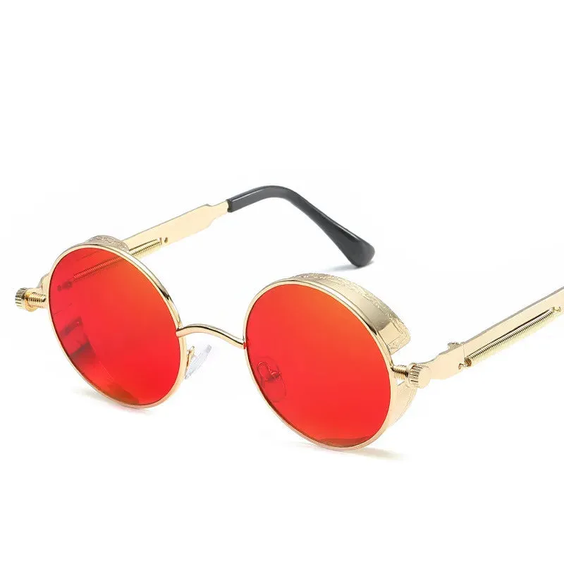 New Round Metal Sunglasses  Retro Vintage Sun Glasses UV400