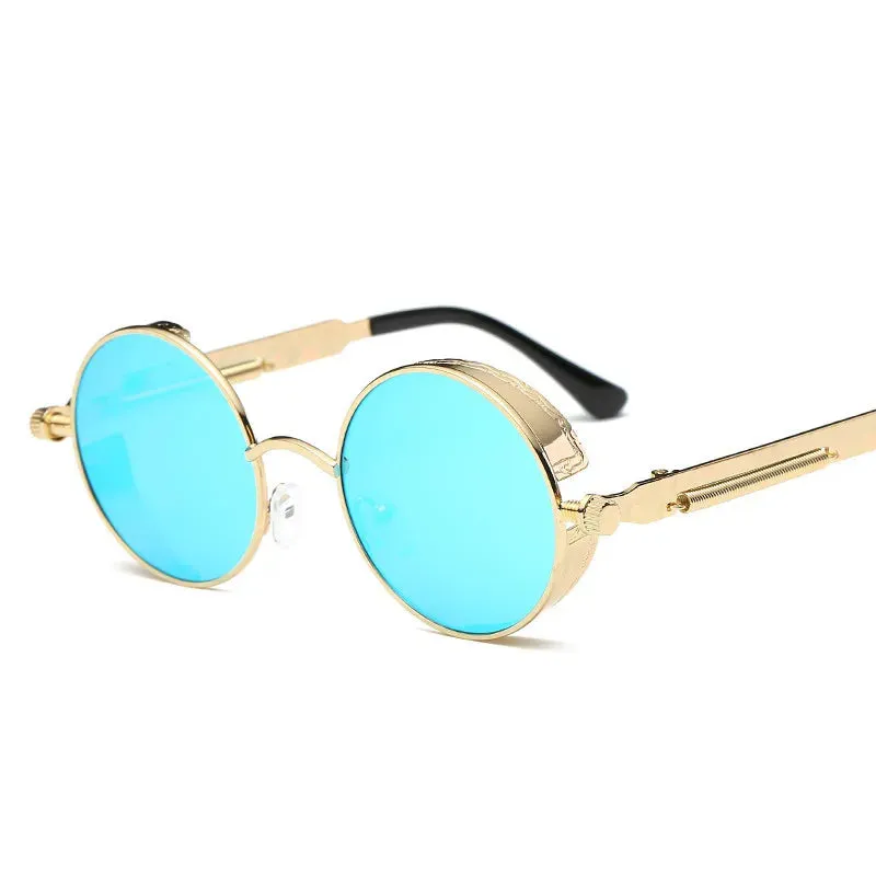 New Round Metal Sunglasses  Retro Vintage Sun Glasses UV400