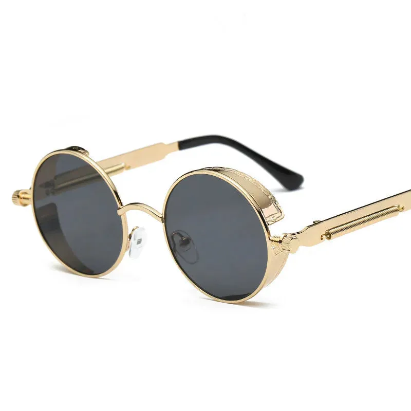 New Round Metal Sunglasses  Retro Vintage Sun Glasses UV400