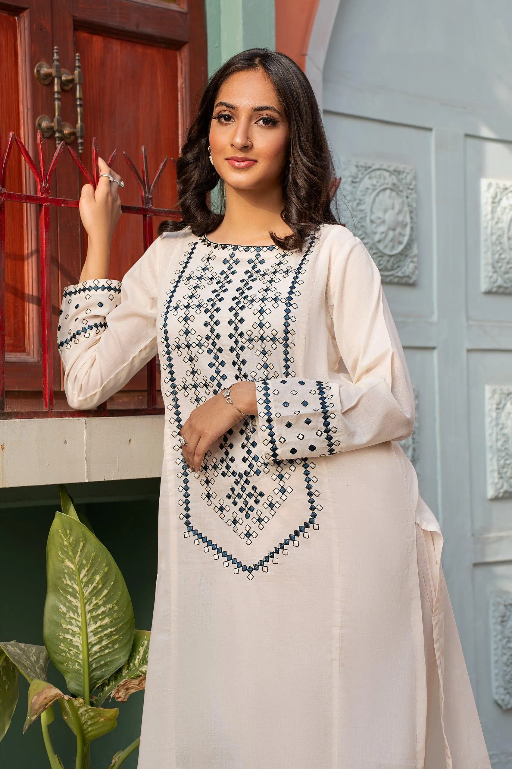 NIGAAR EMBROIDERED SUMMER KE-230450