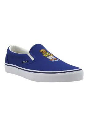 POLO RALPH LAUREN Sneaker Slip On Uomo Royal 816934057001