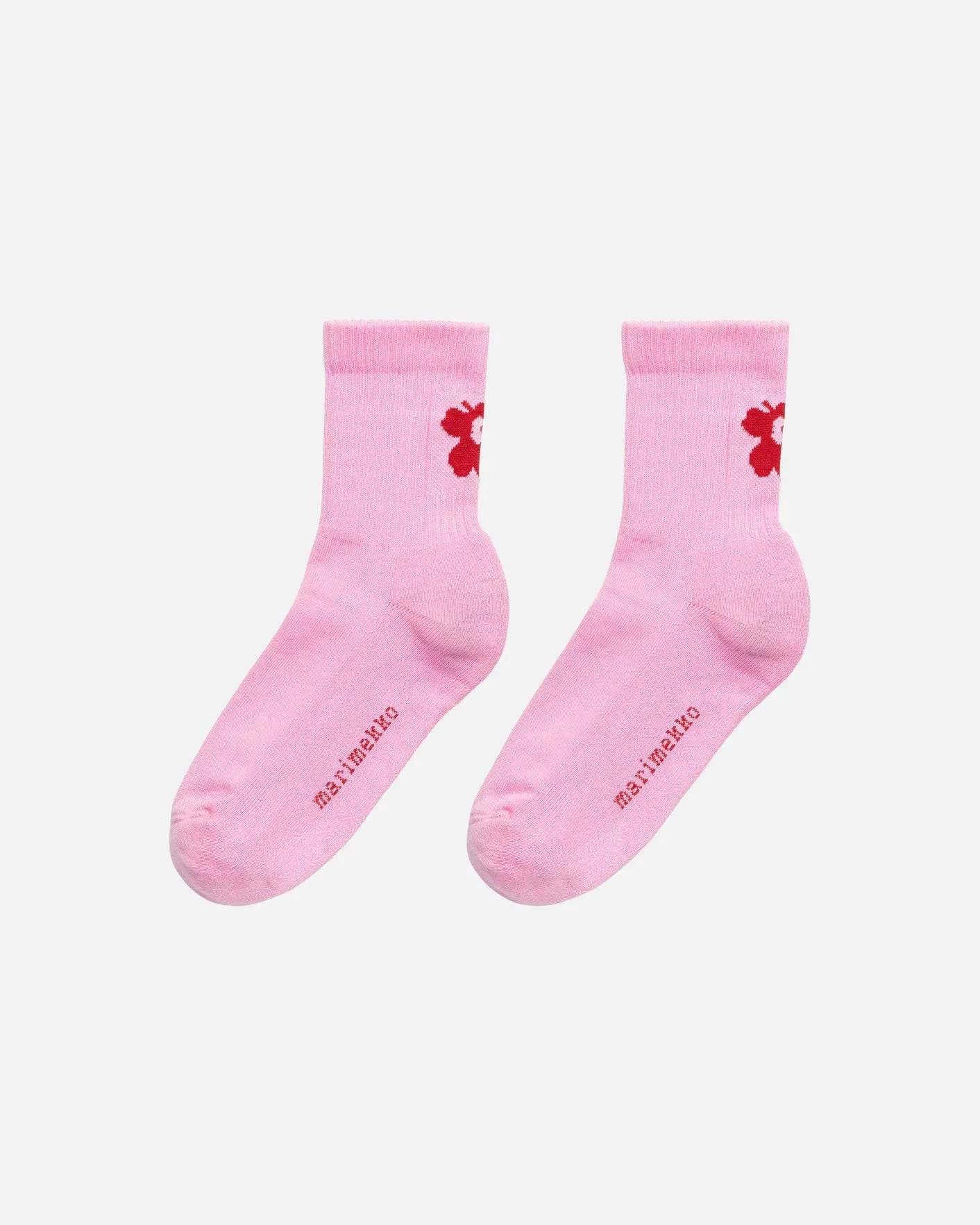 puikea unikko pink,red - short socks