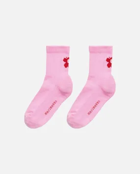 puikea unikko pink,red - short socks