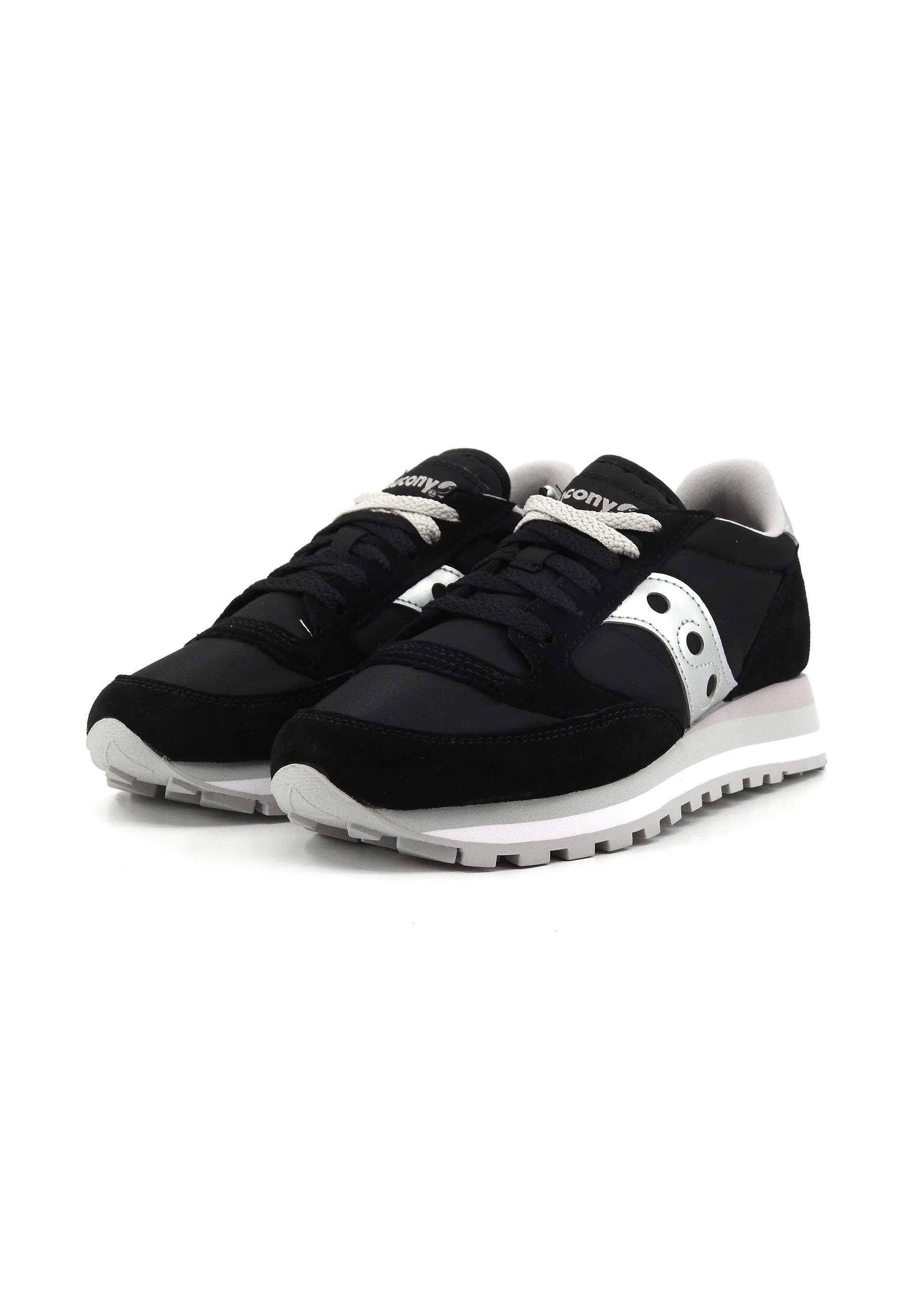 SAUCONY Jazz Triple Sneaker Donna Black Silver S60530-15