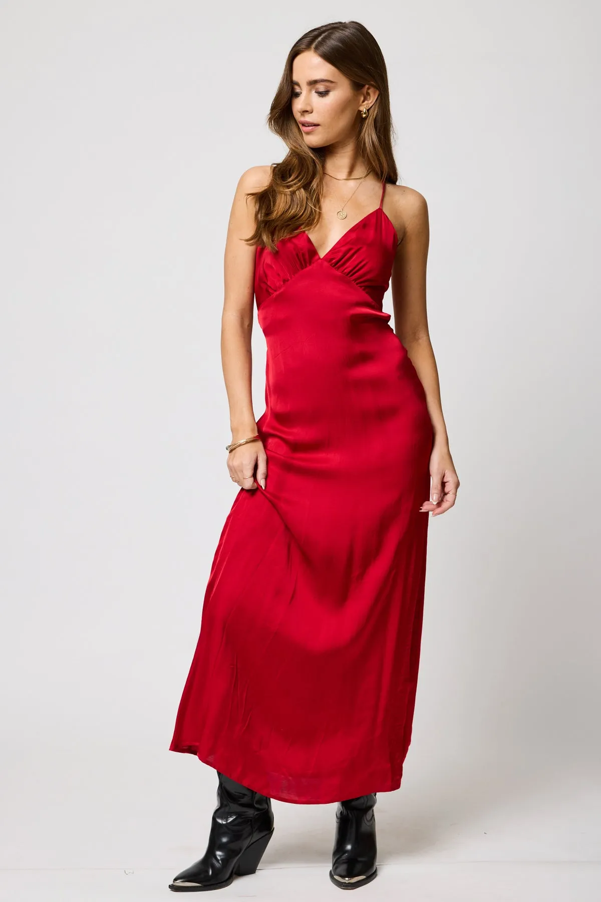 SILKY LUCIA MAXI DRESS