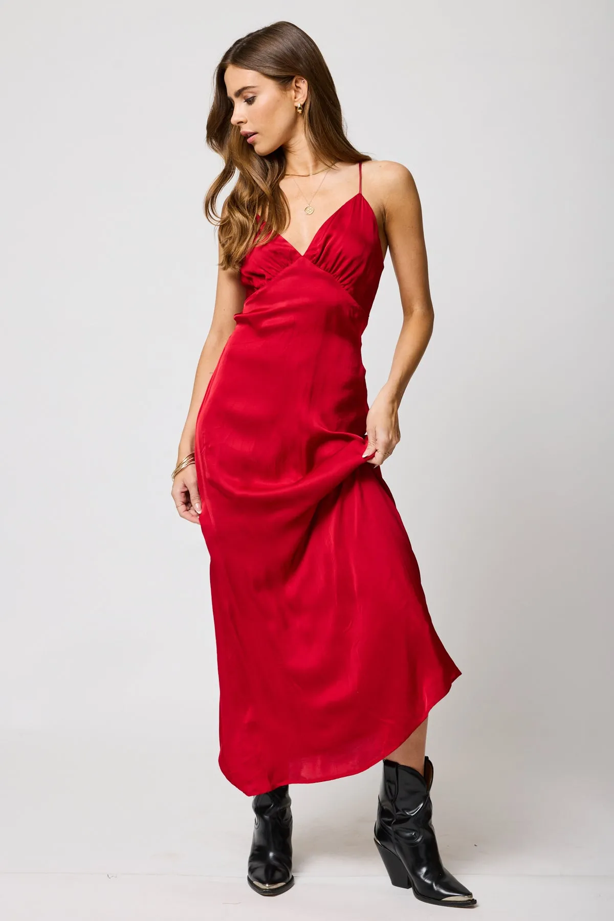 SILKY LUCIA MAXI DRESS