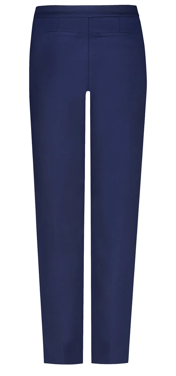 Slim Trouser Donkerblauw Jersey | Evening Tide