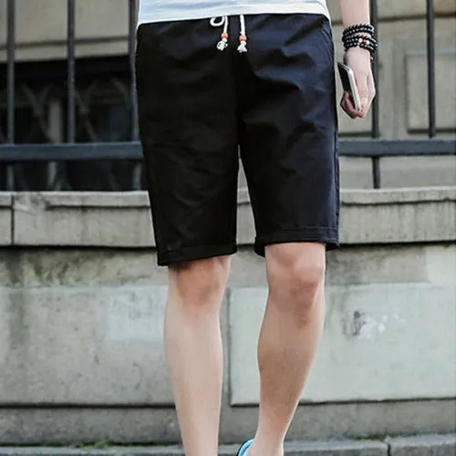 Summer Bermuda Shorts - Black