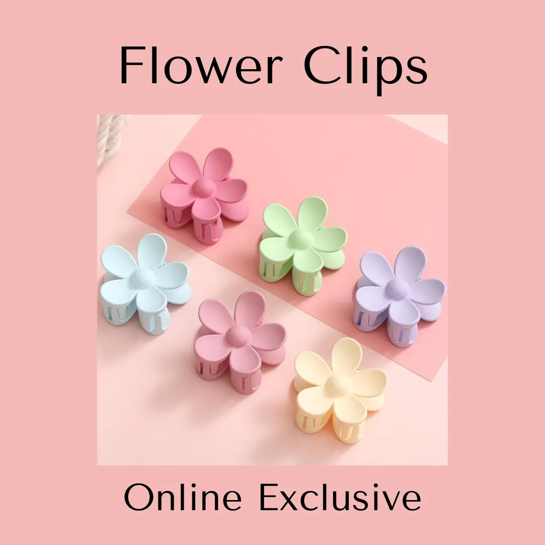 Summer Flower Hair Clips