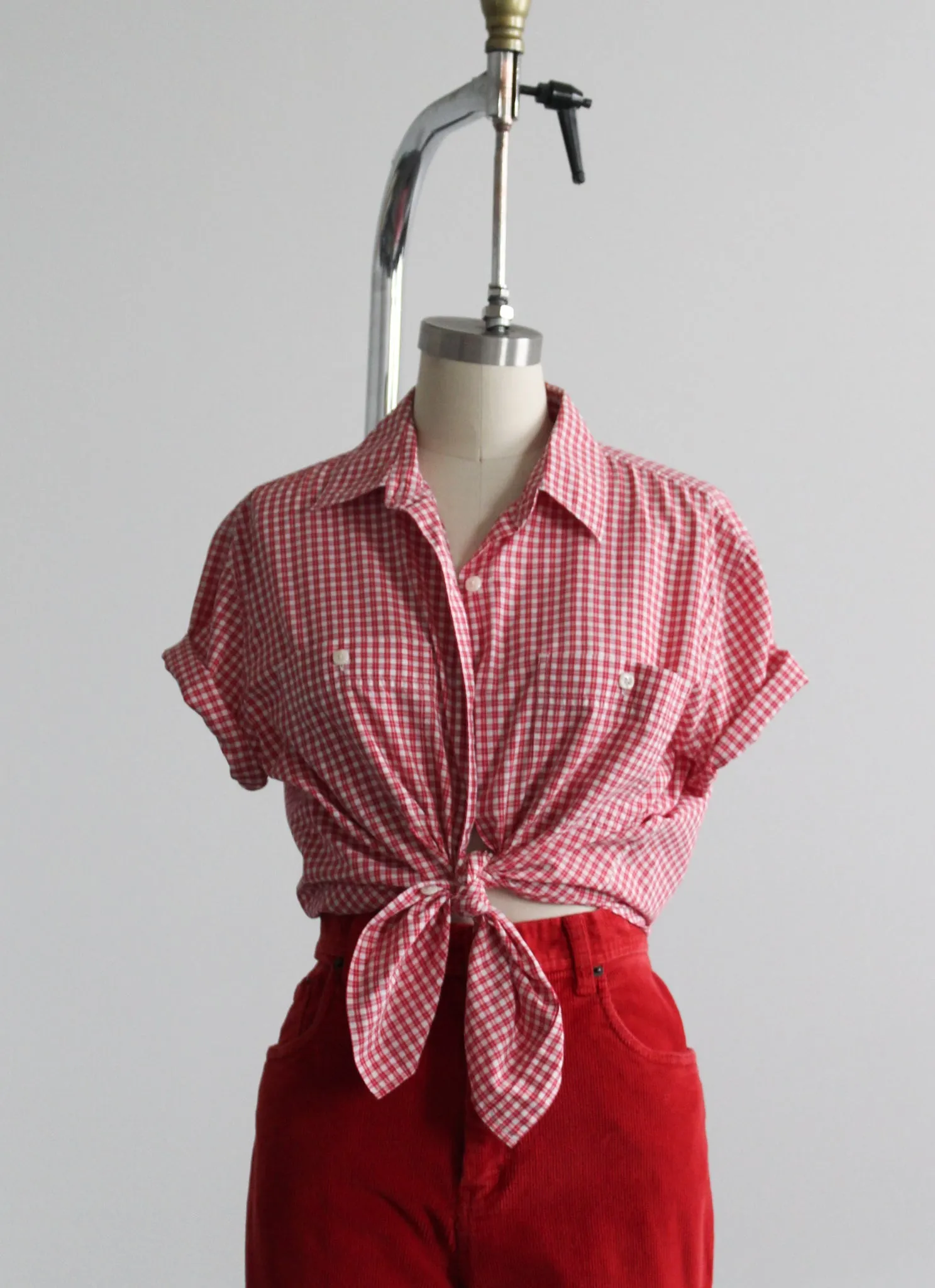 summer picnic button up