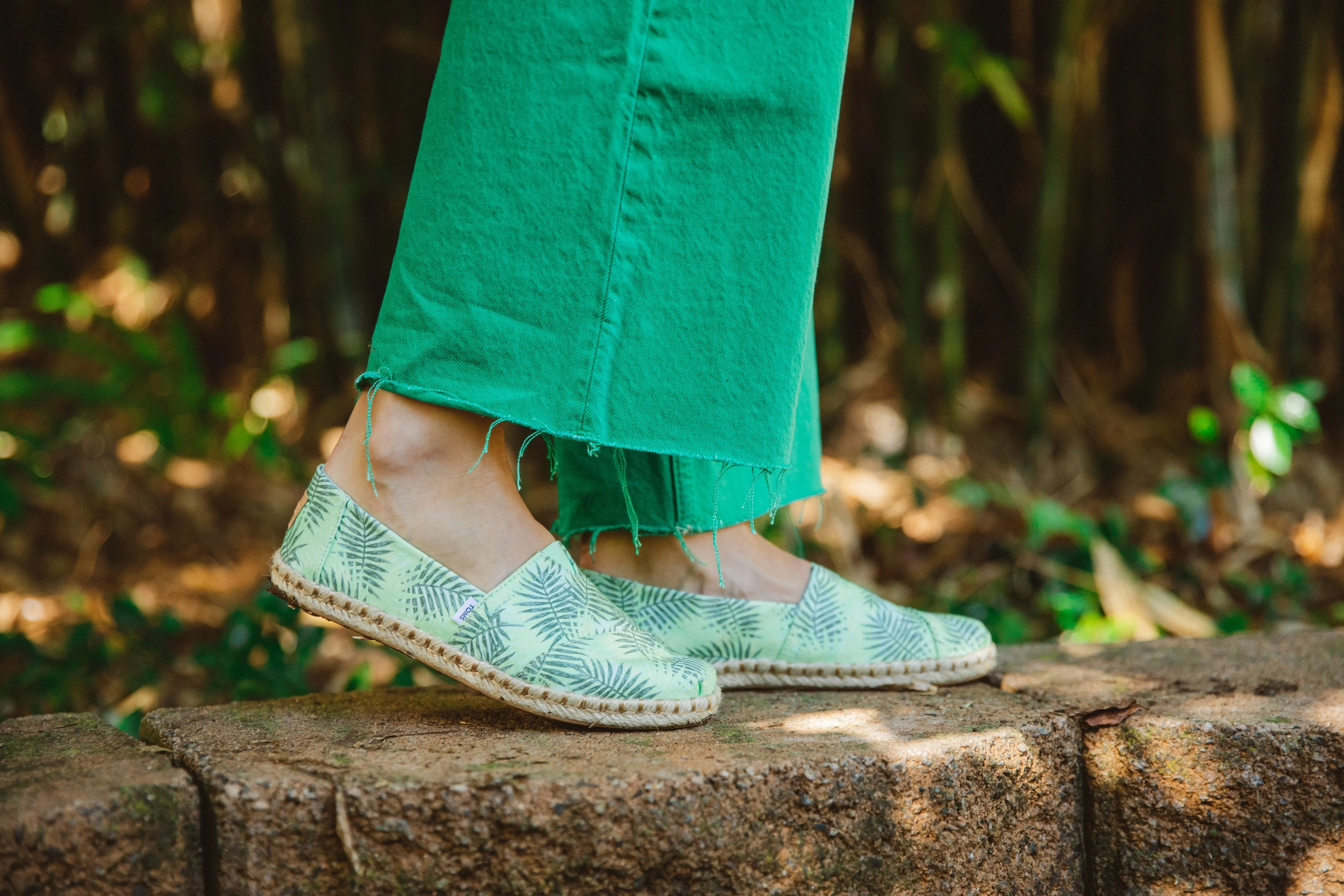 Summer Print Espadrilles