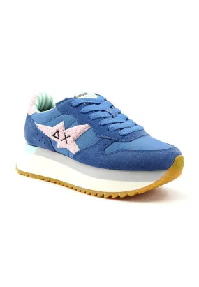 SUN68 Big Stargirl Sponge Sneaker Donna Avio Z34215