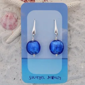 WH25E - Evening Blue Earrings