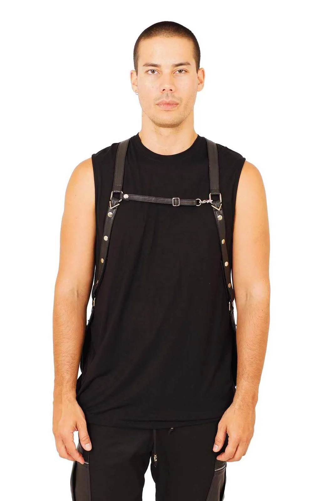 Woven Leather Shoulder Holster Bags